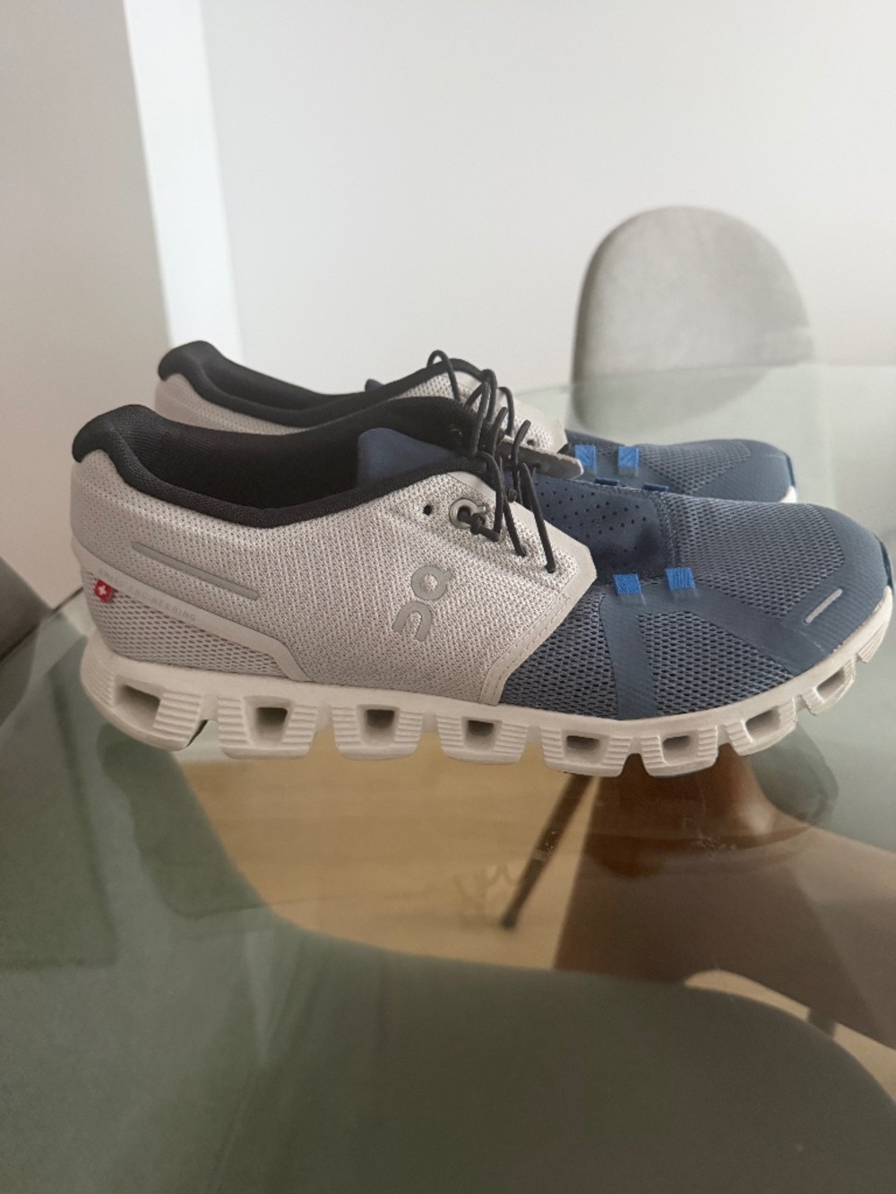 On sneakers